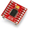 Variklio valdiklis, dviejų kanalų TB6612FNG (su kaiščių jungtimis), SparkFun ROB-14450