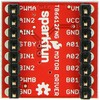 Variklio valdiklis, dviejų kanalų TB6612FNG (su kaiščių jungtimis), SparkFun ROB-14450