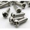 Grąžtas Oem Varžtas M2x8mm - Lakštinio metalo varžtas - 100 vnt - apvali galvutė - prisukimui