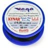 Vega Tronik Kynar sidabro dengtas vario surinkimo kabelis - 0.25 mm / AWG 30 - juodas - 50 m