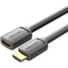 Vention HDMI kištukas su HDMI motele 4K HD 0.5 m ventiliacija AHCBD (juoda)