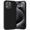 Vention KUFB0-30 silikoninis dėklas, skirtas iPhone 15 Pro (juodas)