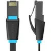 Vention plokščias tinklo kabelis UTP CAT6 RJ45 Ethernet 1000Mbps 3m