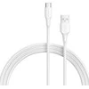 Vention USB 2.0 A į USB-C 3A kabelio ventiliacijos anga CTHWH 2m Balta