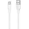 Vention USB 2.0 A į USB-C 3A kabelio ventiliacijos anga CTHWH 2m Balta