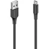Vention USB 2.0 A kištukas su mikro-B kištuku 2A kabelio anga CTIBC 0.25 m juoda