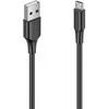 Vention USB 2.0 kištukas į mikro-B kištukas 2A 1m ventiliacija CTIBF (juoda)