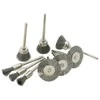 Vielinis šlifavimo šepetys 6 mm - šepetys - skirtas Dremel, Mini Rubbermaid