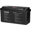 Vipow Akumuliatorius LiFePO4 100Ah 25,6 V akumuliatorius su BMS