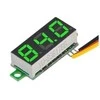 Oem Voltmetras 0-100V - 0.28' su laidais - žalias LED