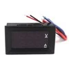 Oem Voltmetras ir ampermetras 0-100V - 1A - 0.28" raudonas/mėlynas - dėkle