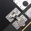 Oem Vyrių remonto plokštė 90x47mm be skylės - 1mm plokštė - baldų vyrių remontas