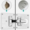 Oem Vyrių remonto plokštė 90x50mm - 0.7mm plokštė - baldų vyrių remontas