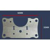 Oem Vyrių remonto plokštė 90x50mm - 0.7mm plokštė - baldų vyrių remontas