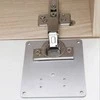 Oem Vyrių remonto plokštė 90x90mm - 0.7mm plokštė - baldų vyrių remontas