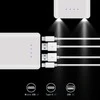Oem W8 DIY išorinio akumuliatoriaus dėklas - 8x18650 - 20000mAh - C tipas - USB - microUSB