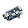 Waveshare 4xUSB Hub Hat - Raspberry Pi 3/2/Zero Priedėlis