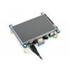 Oem Waveshare Jutiklinis Varžinis Ekranas Raspberry Pi Mikrokompiuteriui - LCD 4'' (H)