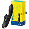 Vibrator-Double Flex Satisfyer Connect programa (juoda)