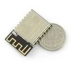 Oem WiFi modulis ESP-12S ESP8266 juodas - 9 GPIO, ADC, PCB antena