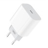 XO L77 sieninis įkroviklis, USB-C + USB-C prie Lightning kabelis (baltas)