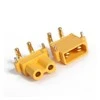 Oem XT30 Baterijų jungtis lizdas kampinis 30A 500V