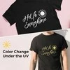 xTool Sun spalvą keičiantis šilumos perdavimo vinilas – 20vnt