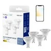 Lubinis šviestuvas Yeelight LED išmanioji GU10 reguliuojama lemputė - 4vnt