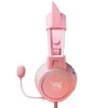 Žaidimų ausinės ONIKUMA X15Pro Rožinė Cat's Ears