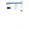 Bosch Serija 4, Įmontuojamoji mikrobangų krosnelė BFL520MW0