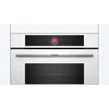 Įmontuojama kompaktiška orkaitė, Bosch CMG7241W1, su mikrobangų funkcija