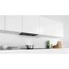 Bosch Serija 6, Integruojamasis kamino tipo gartraukis, 60 cm, skaidrus stiklas su juodu atspaudu DBB67AM60