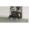 Bosch DBB87DP60 Serija 6, Integruojamasis kamino tipo gartraukis, 80 cm, skaidrus stiklas su juodu atspaudu, Matinė juoda