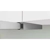 Bosch Serie 2 DFM064W55 gartraukis Semi built-in (pull out) Metallic, Sidabrinis 394 m³/h