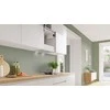 Bosch Serie 4 DHL555BM gartraukis Built-in Metallic, Sidabrinis 604 m³/h