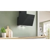 Bosch DWK67PN61 Serija 6, Prie sienos montuojamas gartraukis, 60 cm, skaidrus stiklas su juodu atspaudu, Juoda