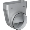 Bosch DZZ1WW1X1 Adapteris duct, ⌀ 150 mm, 90 °, round-flat