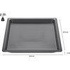 Bosch HEZ632070 Universali keptuvė, 38 x 455 x 375 mm, tinka indaplovei