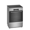 Bosch HLS79W351U Serija 6, Laisvai statoma indukcinė viryklė, Nerūdijančio plieno