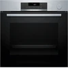 Bosch HRG572ES3 Serija 4, Įmontuojamoji orkaitė su papildomų garų funkcija, 60 x 60 cm, Nerūdijančio plieno