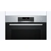 Bosch HRG572ES3 Serija 4, Įmontuojamoji orkaitė su papildomų garų funkcija, 60 x 60 cm, Nerūdijančio plieno
