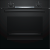 Bosch HBA530BB0S Serija 2, Įmontuojamoji orkaitė, 60 x 60 cm, Juodas