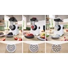 Bosch MFWS609W Series 6, Food mincer, MultiPower, 2100 W, Baltas, Baltas