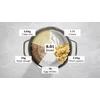 Bosch MUMS8ZS22 Serija 8, Kitchen machine with scale, 1800 W, Sidabrinės, Juodas