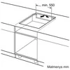 Bosch PIE611BB5E Serija 4, Indukcinė kaitlentė, 60 cm, Juodas, kaitlentė be rėmo