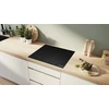 Bosch PIE61ABB5E Serija 4, Indukcinė kaitlentė, 60 cm, Matinė juoda, kaitlentė be rėmo