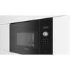 Bosch BFL554MB0 Serija 6, Įmontuojamoji mikrobangų krosnelė, 59 x 38 cm, Juodas