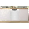 Bosch SMU26AW11S Serija 2, Indaplovė, montuojama iš apačios, 60 cm, Balta