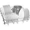 Bosch SMU4HMS07E Serija 4, Indaplovė, montuojama iš apačios, 60 cm, Šlifuotas plienas