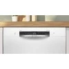 Bosch SMU4HVW11E Serija 4, Indaplovė, montuojama iš apačios, 60 cm, Balta